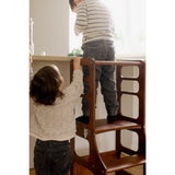 Duck Woodworks Honey Glaze Foldable Tower Stained