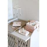 Cam Cam Copenhagen Classic Stripes Rose Quilted Changing Mat