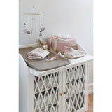 Cam Cam Copenhagen Classic Stripes Rose Quilted Changing Mat