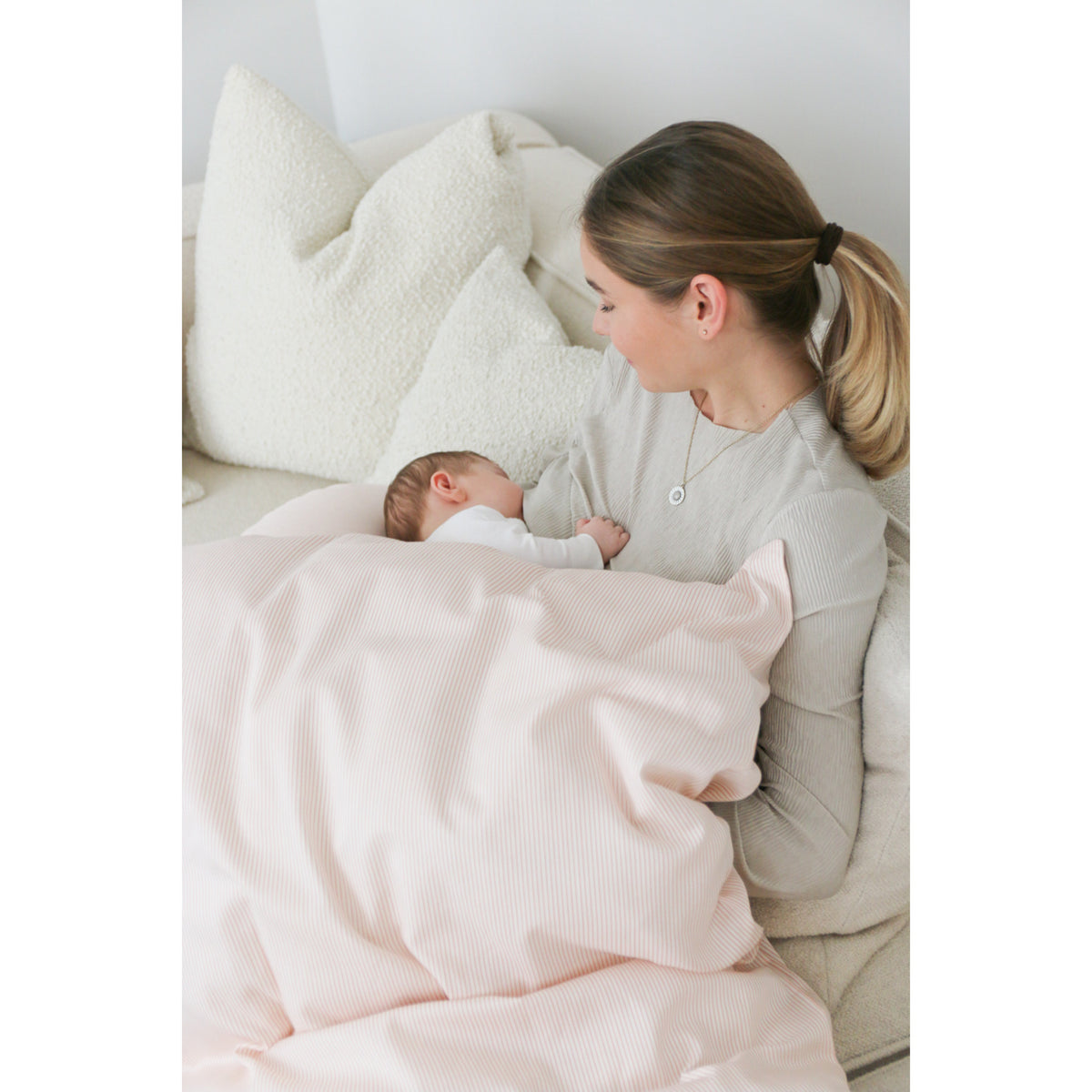 Cam Cam Copenhagen Classic Stripes Rose Bedding