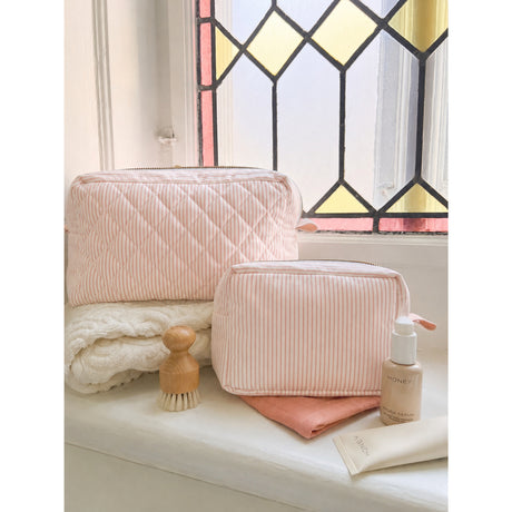 Cam Cam Copenhagen Classic Stripes Rose Toiletry Bag