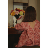 Konges Sløjd Veiled Rose Ally Ls Flower Dress