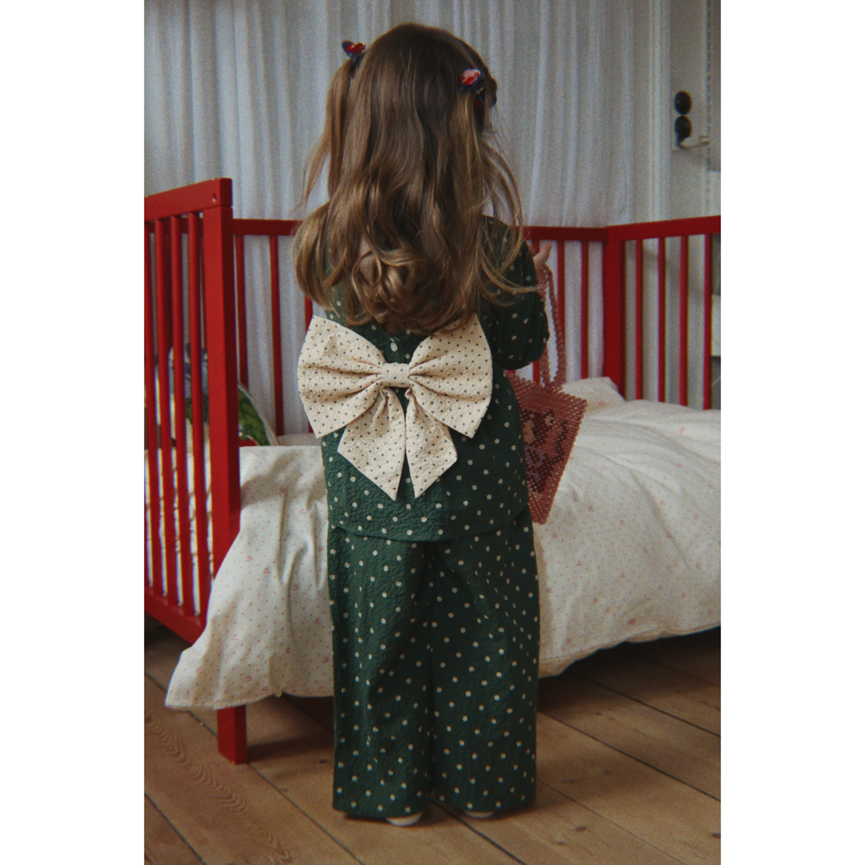 Konges Sløjd Dot Marseille Elin Bow Blouse Gots