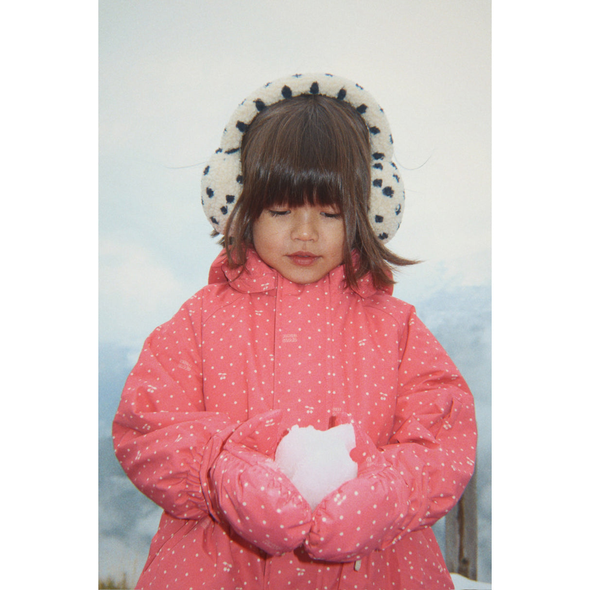 Konges Sløjd Cherry Berry Dot Mismou Frill Jacket