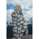Konges Sløjd Swan Small Nohr Snow Mittens Print