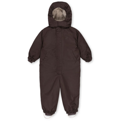 Konges Sløjd Chocolate Brown Award Snowsuit Solid