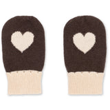 Konges Sløjd Chocolate Brown Collette Mittens