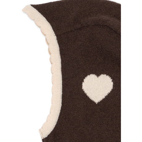 Konges Sløjd Chocolate Brown Collette Balaclava