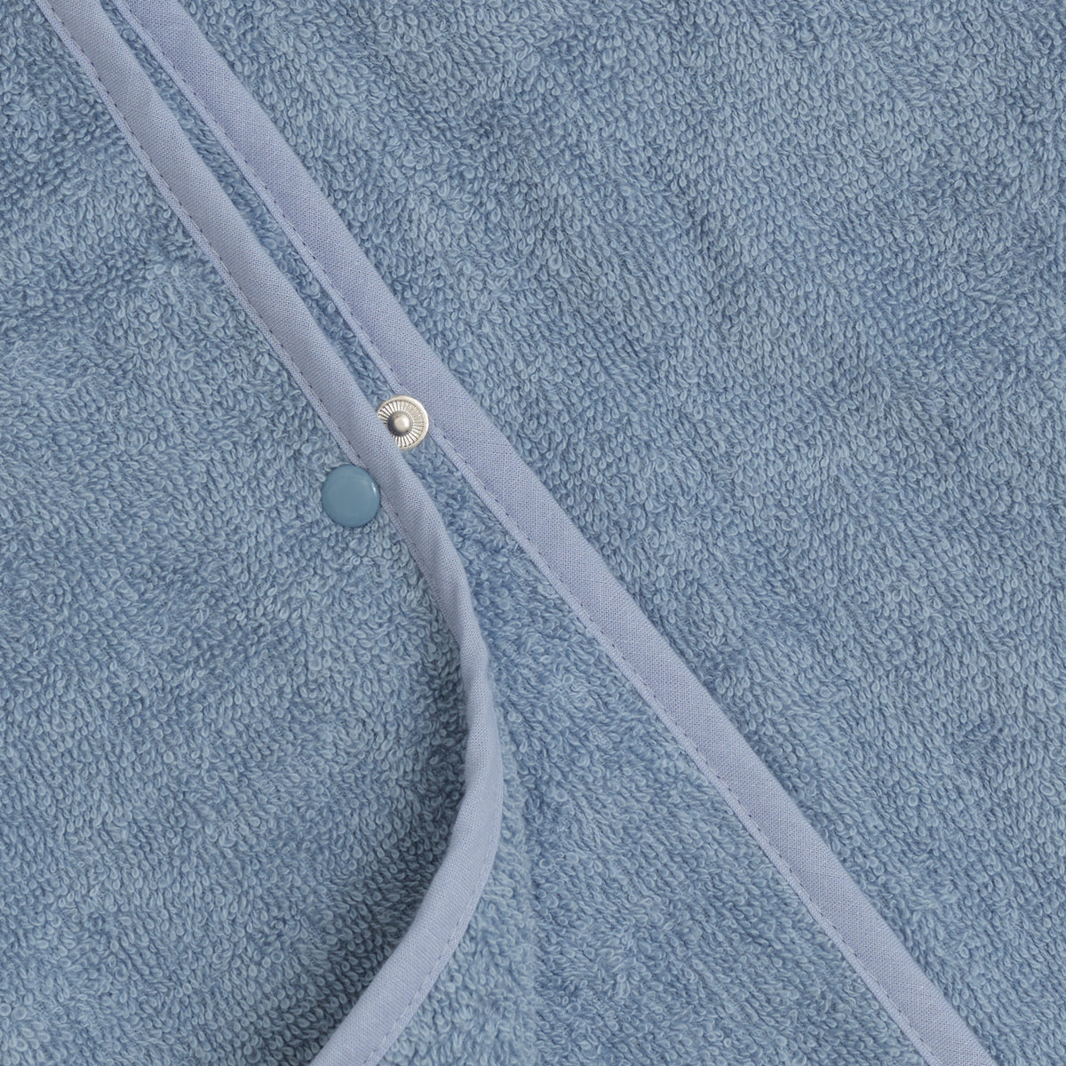 Pippi Dusty Blue Hooded Bath Poncho