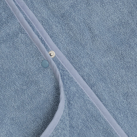 Pippi Dusty Blue Hooded Bath Poncho