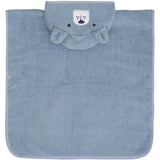 Pippi Dusty Blue Hooded Bath Poncho