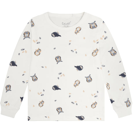 CeLaVi Gray Whale Pyjama Set Ls