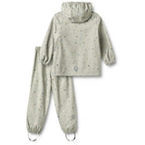 Wheat Light Flint Letters Rainwear Ola Set