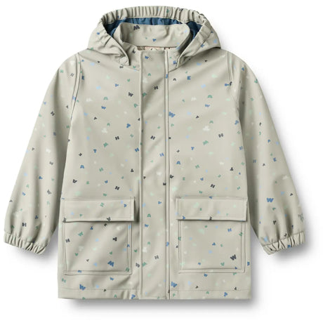 Wheat Light Flint Letters Rainwear Ola Set
