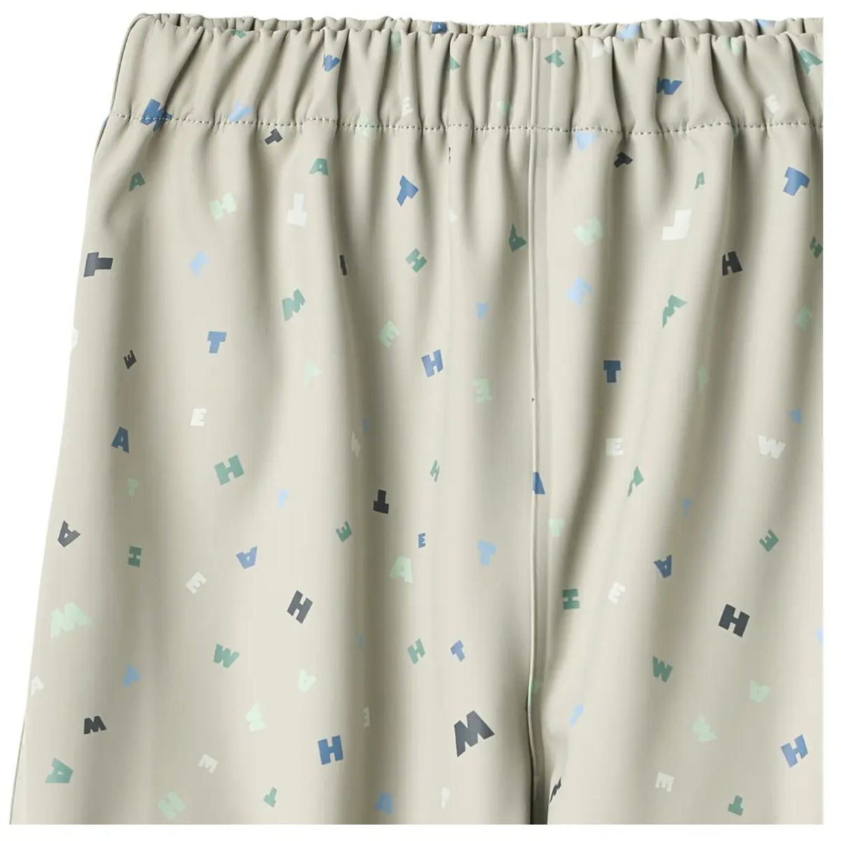 Wheat Light Flint Letters Rainwear Ola Set