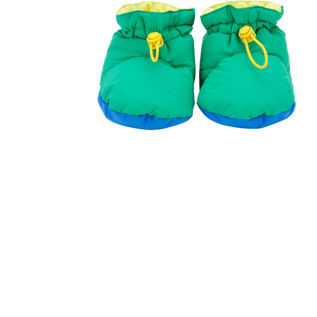 Bobo Choses Green Bobo Choses Padded Baby Booties