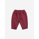 Bobo Choses Burgundy Red Bobo Choses Bolder Jogging Pants
