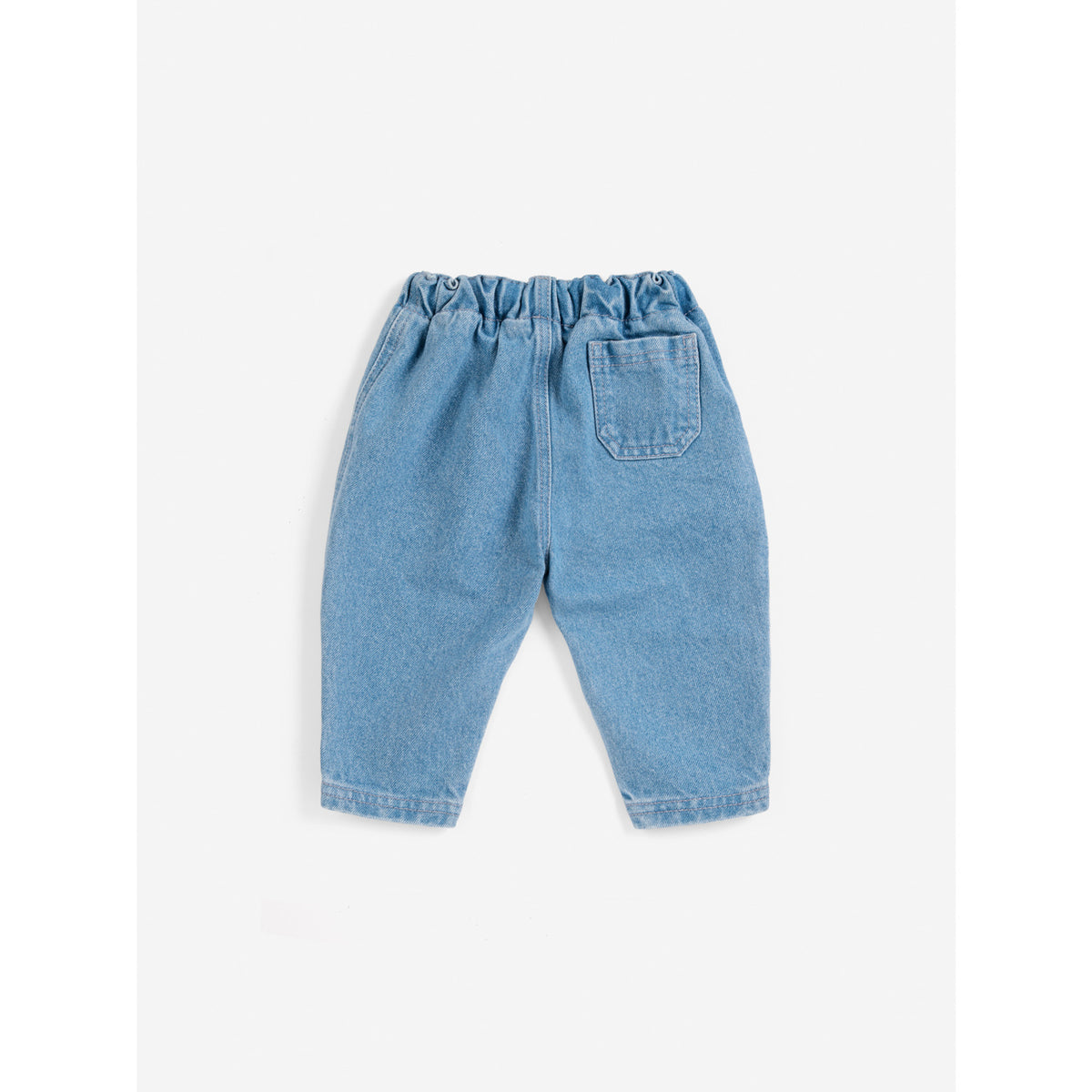 Bobo Choses Blue B.C. Embossed Denim Pants