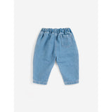 Bobo Choses Blue B.C. Embossed Denim Pants