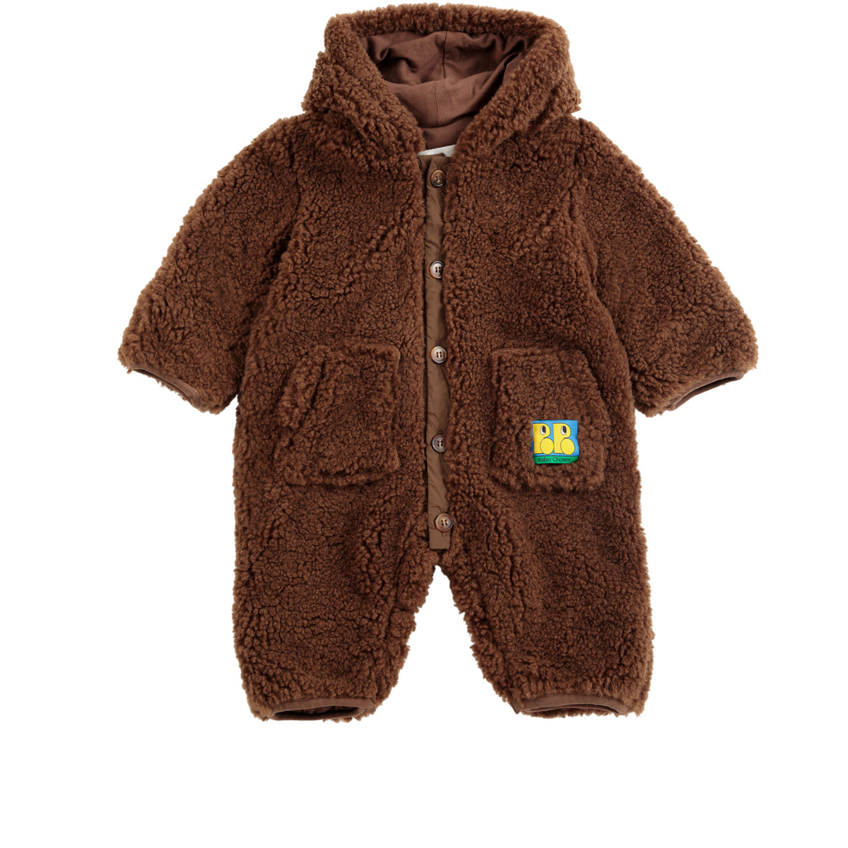 Bobo Choses Dark Brown Bobo Choses Sheepskin Overall