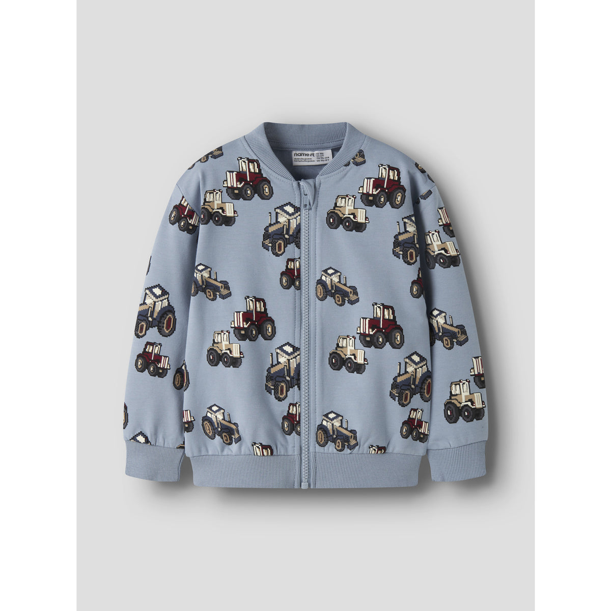 Name It Ashley Blue Nmmlibertus Ls Nreg Sweat Card Bru