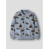 Name It Ashley Blue Nmmlibertus Ls Nreg Sweat Card Bru