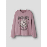 Name It Lilas Rock & Roll Nkfveen Ls Nreg Top