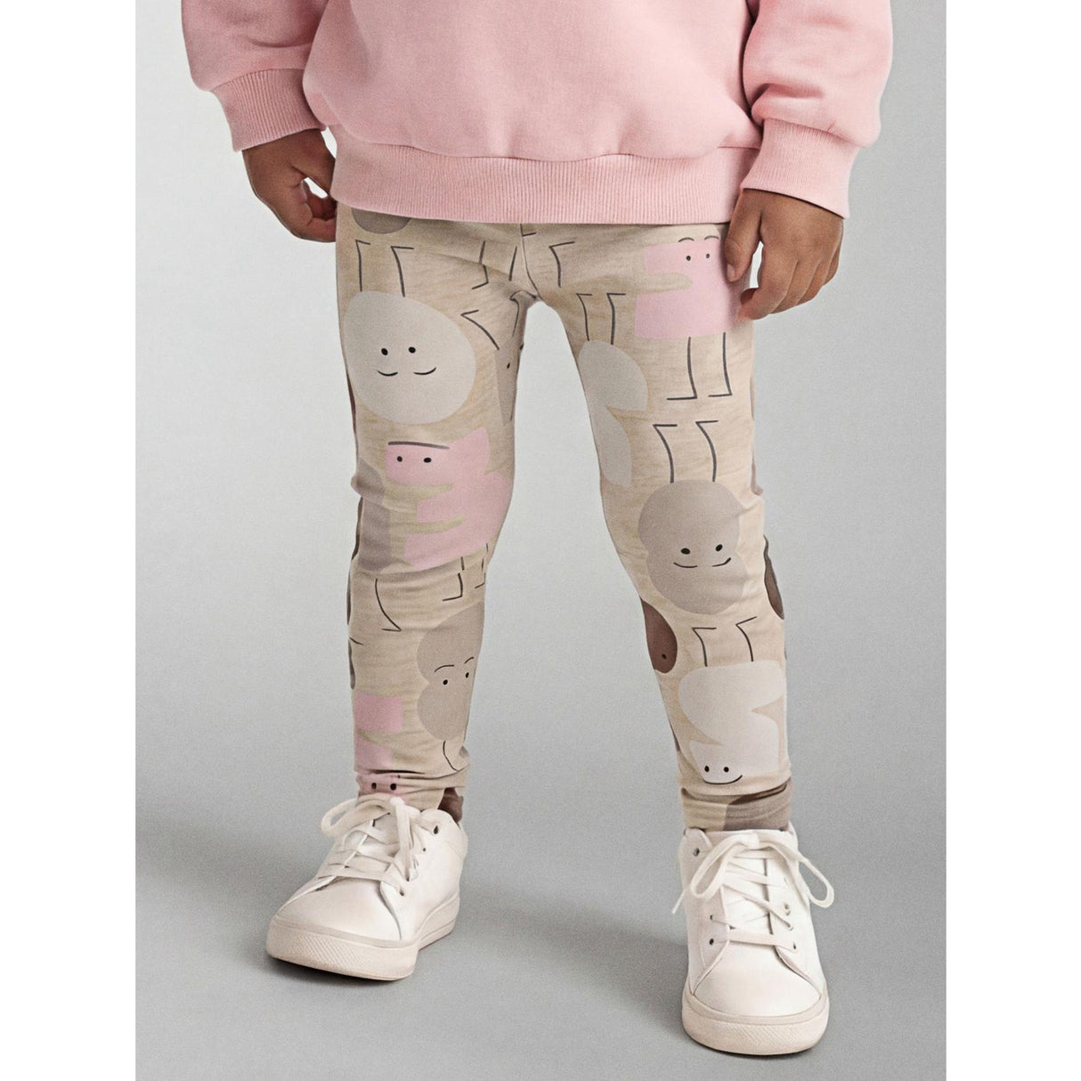 Name It Peyote Melange Nmfolydia Leggings Swe Bru