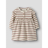 Lil'Atelier Turtledove Maple Syrup Nbflimia Mia Ls Body Dress Lil
