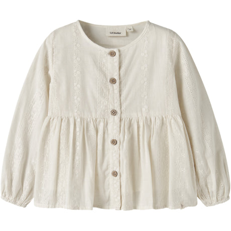 Lil'Atelier Turtledove Nmfloba Ls Loose Shirt Lil