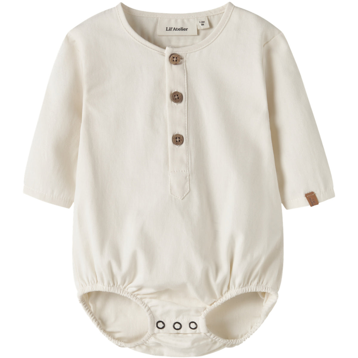 Lil'Atelier Turtledove Nbmlolia Ls Loose Body Shirt Lil