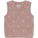 Huttelihut Deauville Mauve Vest Wool Emb. W. Lining