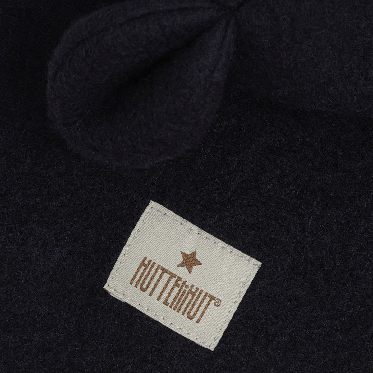 Huttelihut Dark Navy Balaclava Ears Wool