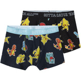 Name It Black Asgar Pokemon Boxer Shorts 2-Pack Noos