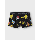 Name It Black Asgar Pokemon Boxer Shorts 2-Pack Noos
