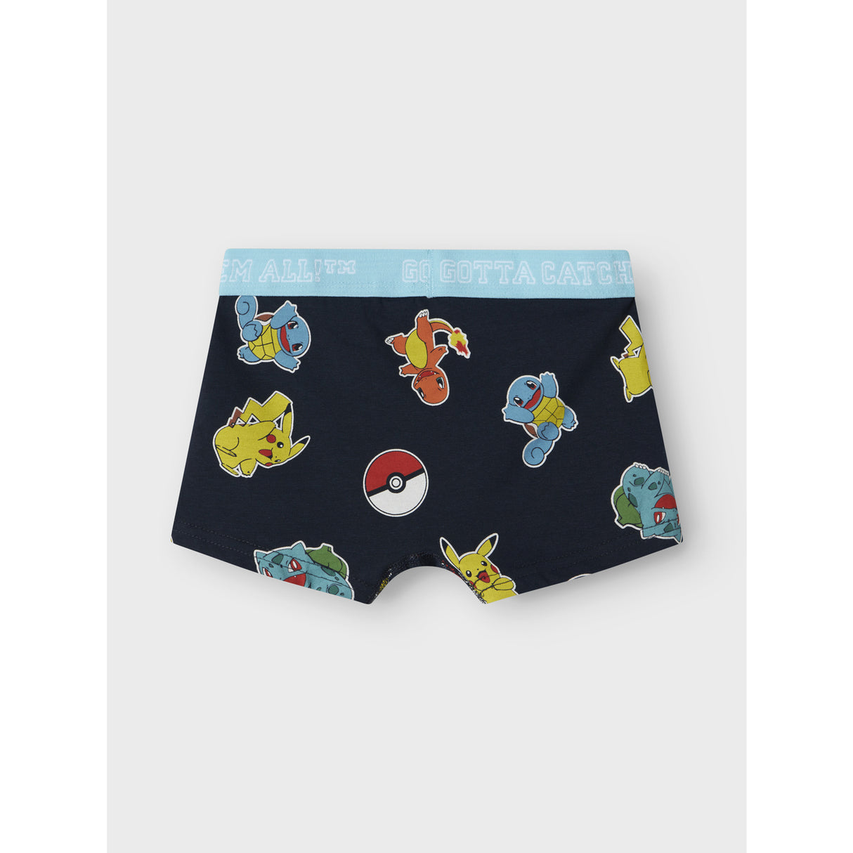 Name It Black Asgar Pokemon Boxer Shorts 2-Pack Noos