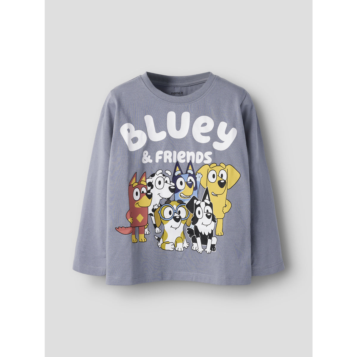 Name It Tradewinds Nmmalex Bluey Ls Nreg Top Noos Sky