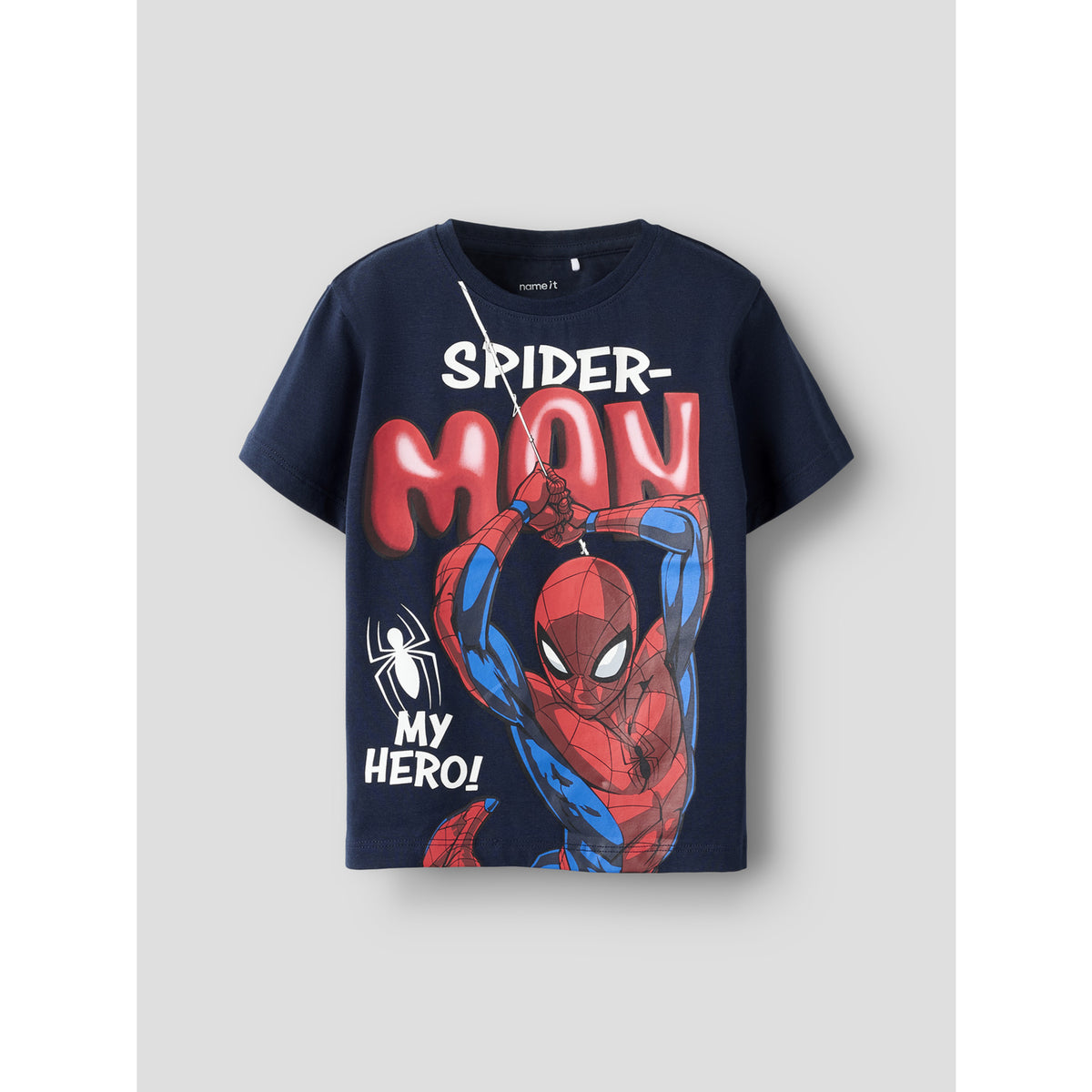 Name It Navy Blazer Nmmmarvin Spider Ss Nreg Top Noos Mar