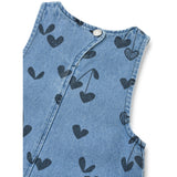 LIEWOOD Sweethearts / Denim Angelica Printed Denim Frill Dress