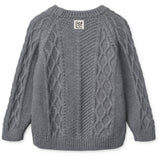 LIEWOOD Grey Melange Ari Cotton Knit Jumper