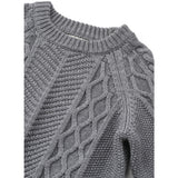 LIEWOOD Grey Melange Ari Cotton Knit Jumper