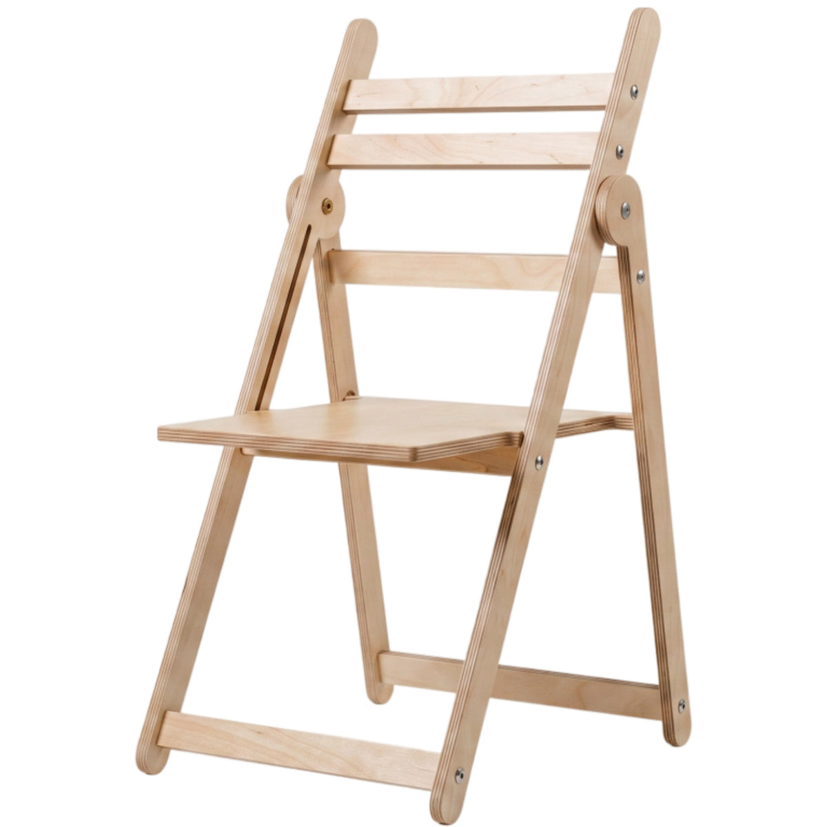 Duck Woodworks Natural Foldable Chair