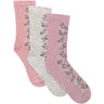 Minymo Orchid Haze Wool Socks (3-Pack)