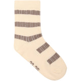 Minymo Offwhite Socks W. Pattern (5-Pack)