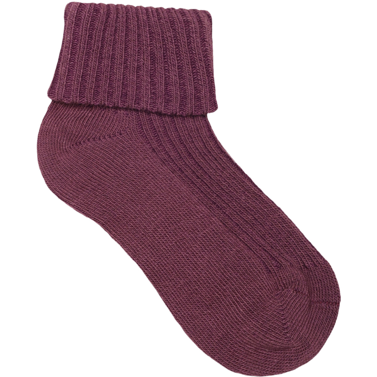 Minymo Elderberry Baby 2X2 Rib Sock (3-Pack)