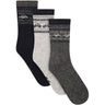 Minymo Navy Wool Socks (3-Pack)
