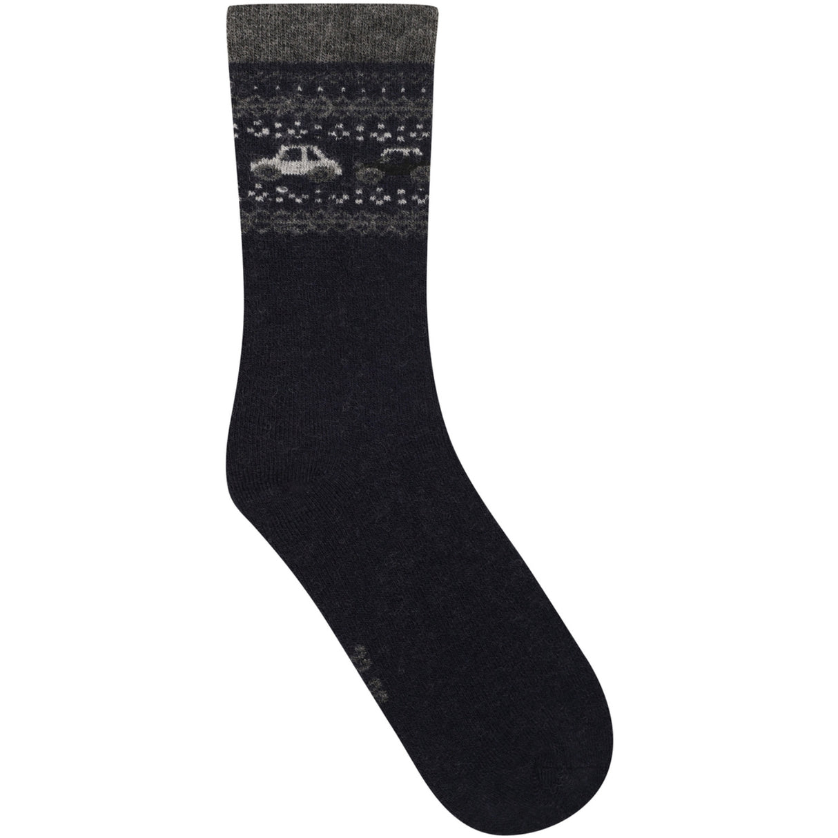 Minymo Navy Wool Socks (3-Pack)