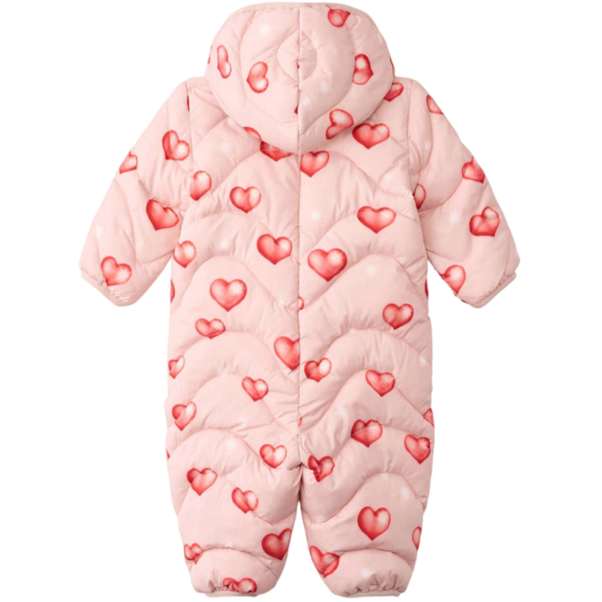 Molo Airbrush Hearts Honesty Baby Snowsuit