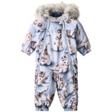 Molo Husky Cubs Pyxis Fur Baby Snowsuit