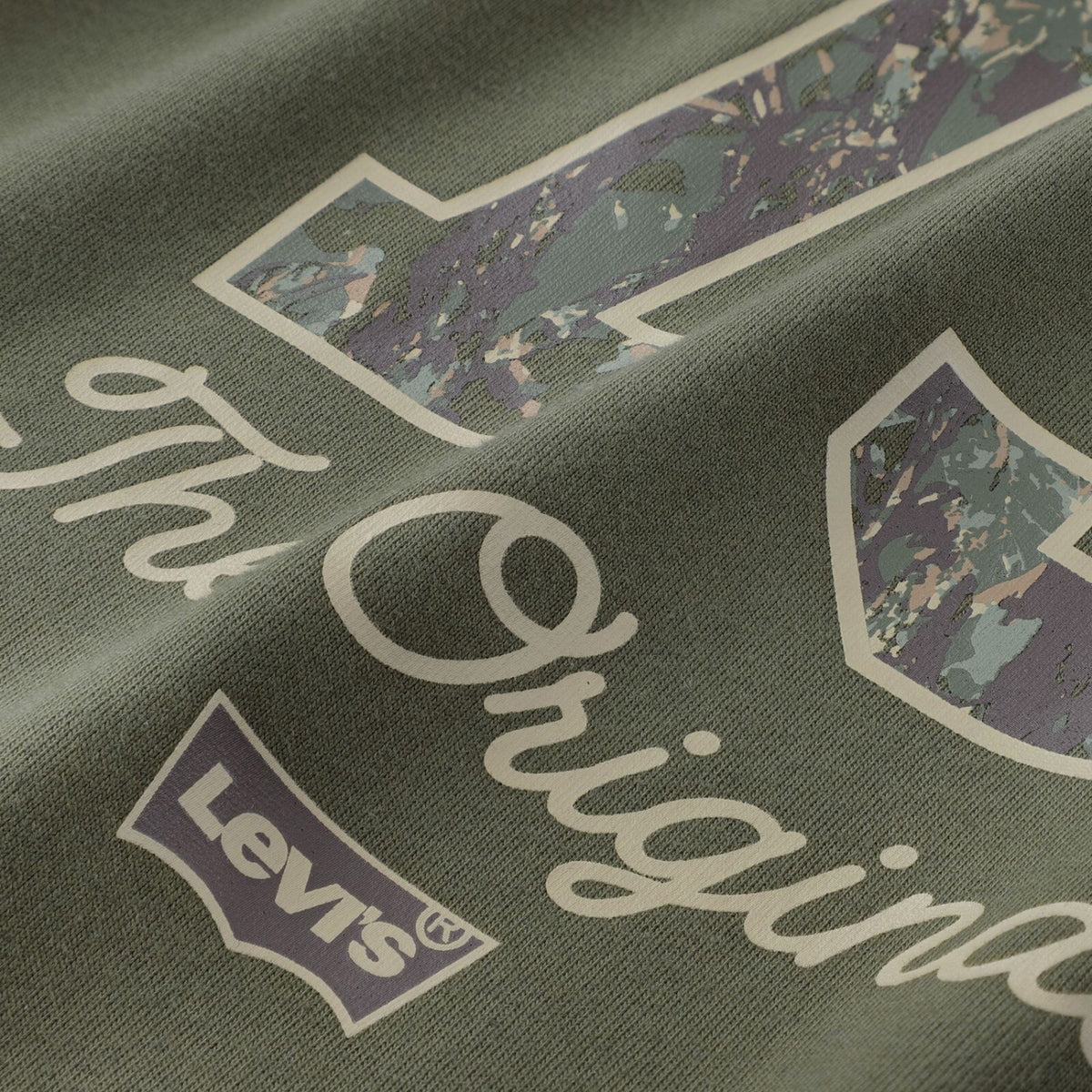Levi's Olive Night In The Woods Ls Tee